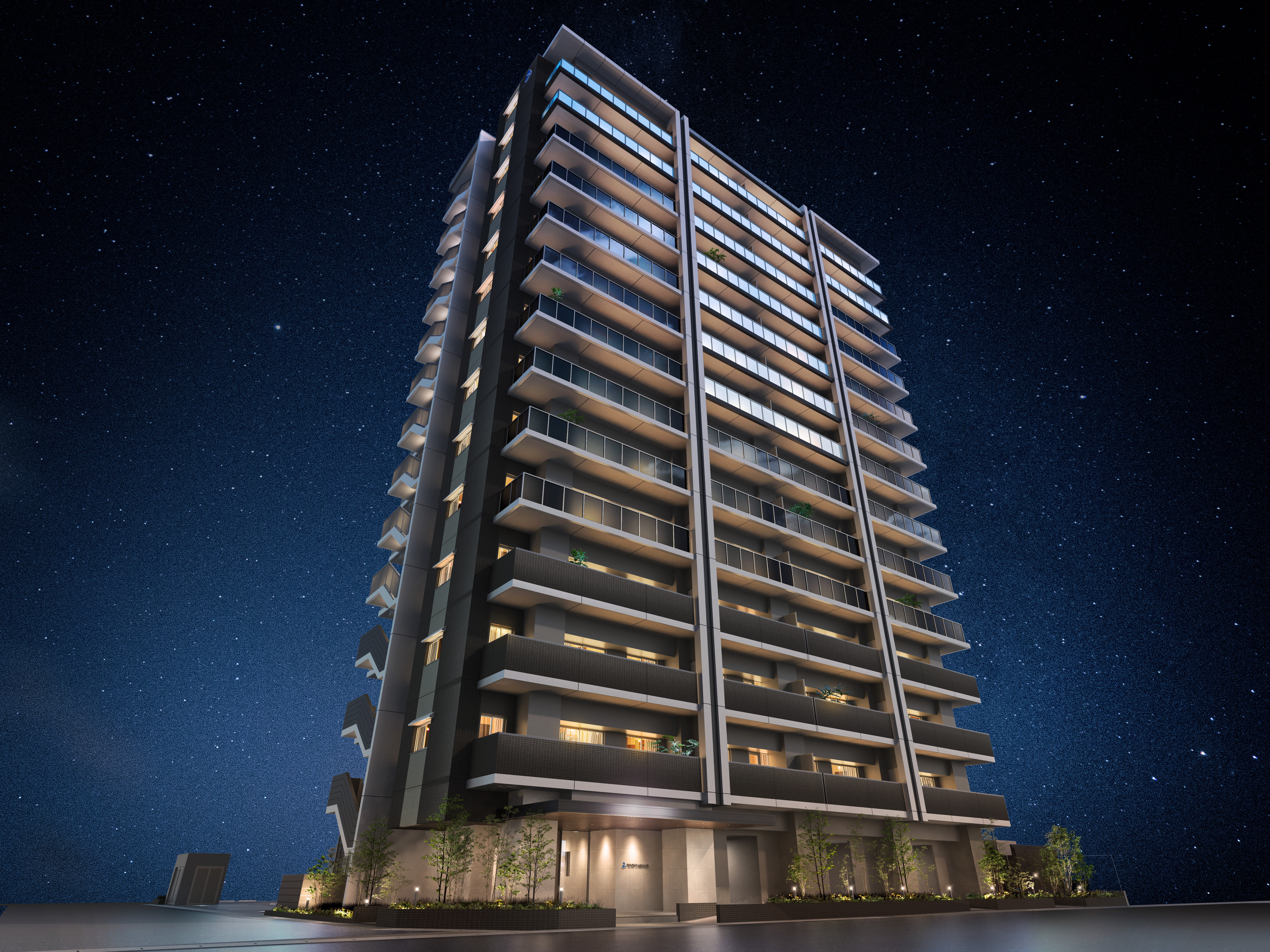 （仮称）アルファステイツ大元中央公園新築工事